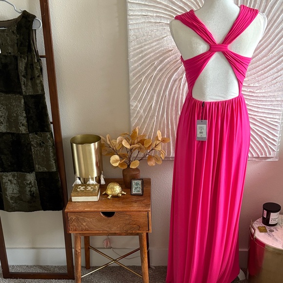 Coast London Pink Formal Maxi Dress - Picture 6 of 16